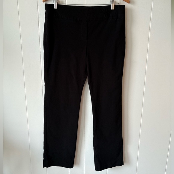 Reitmans Petite Black Trousers Size 12 - Picture 1 of 6